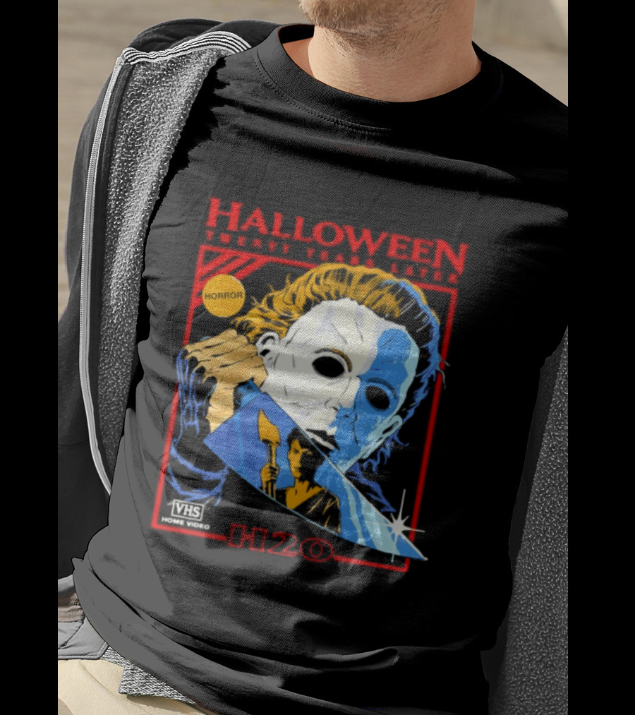 Halloween Twenty Years Later H20 Michael Myers Laurie Strode T-Shirt