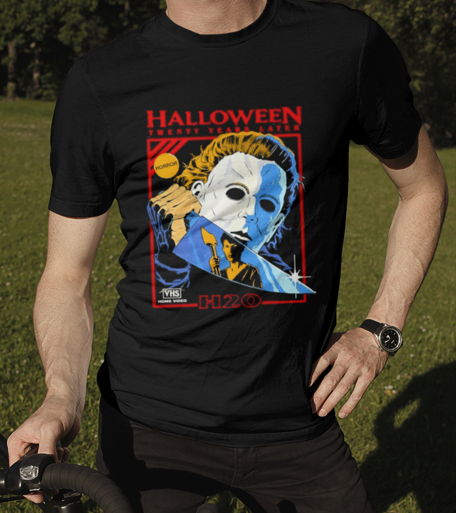 Halloween Twenty Years Later H20 Michael Myers Laurie Strode T-Shirt
