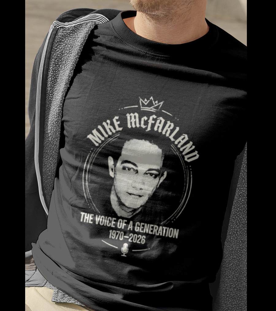 Mike McFarland The Voice Of A Generation 1970 2023 T-Shirt