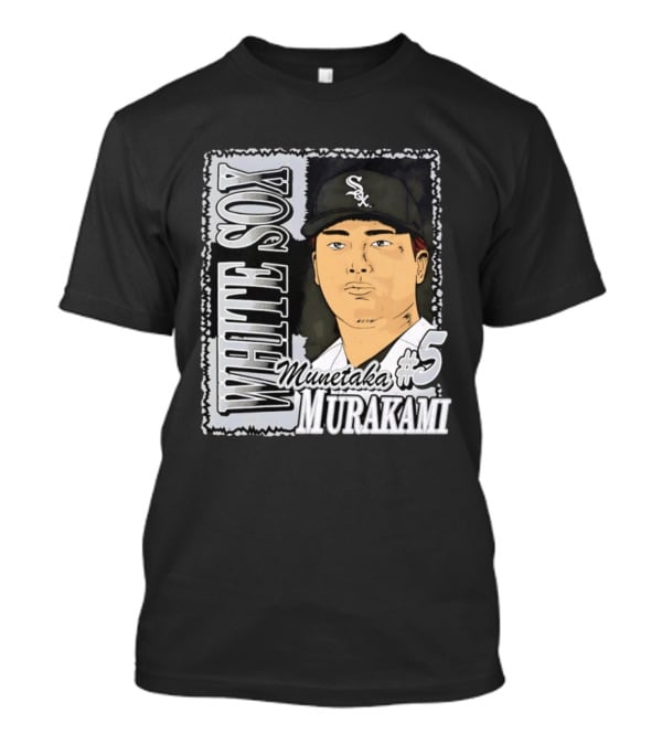 Munetaka Murakami #5 White Sox Baseball T-Shirt