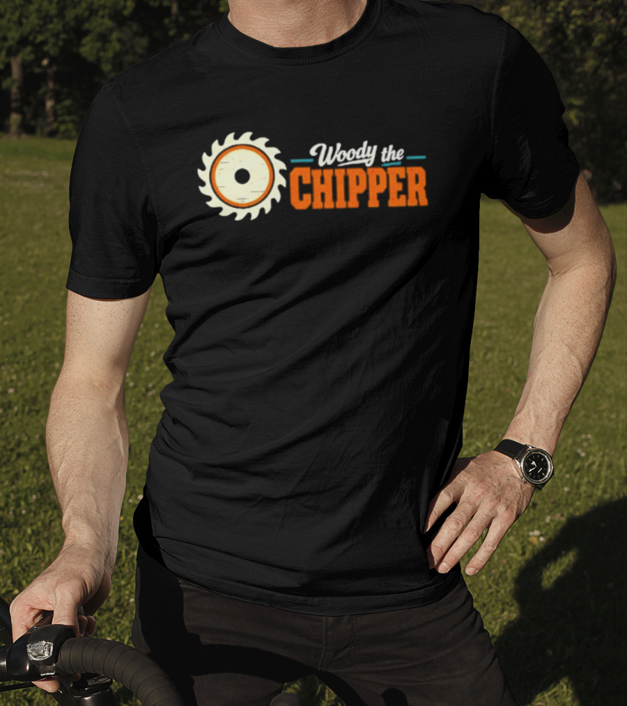 Woody The Chipper Saw Blade Circular T-Shirt
