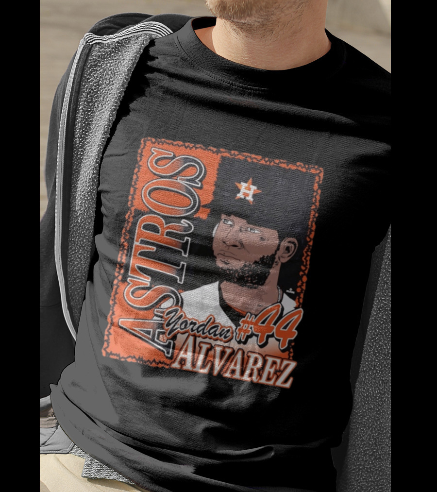 Astros Yordan Alvarez #44 Houston Baseball T-Shirt