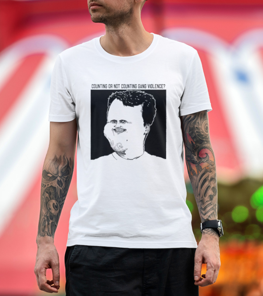 Charlie Kirk Counting Or Not Counting Gang Violence T-Shirt