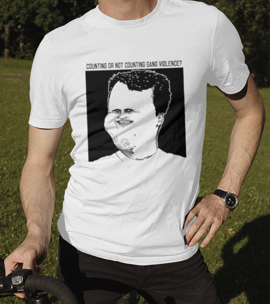 Charlie Kirk Counting Or Not Counting Gang Violence T-Shirt