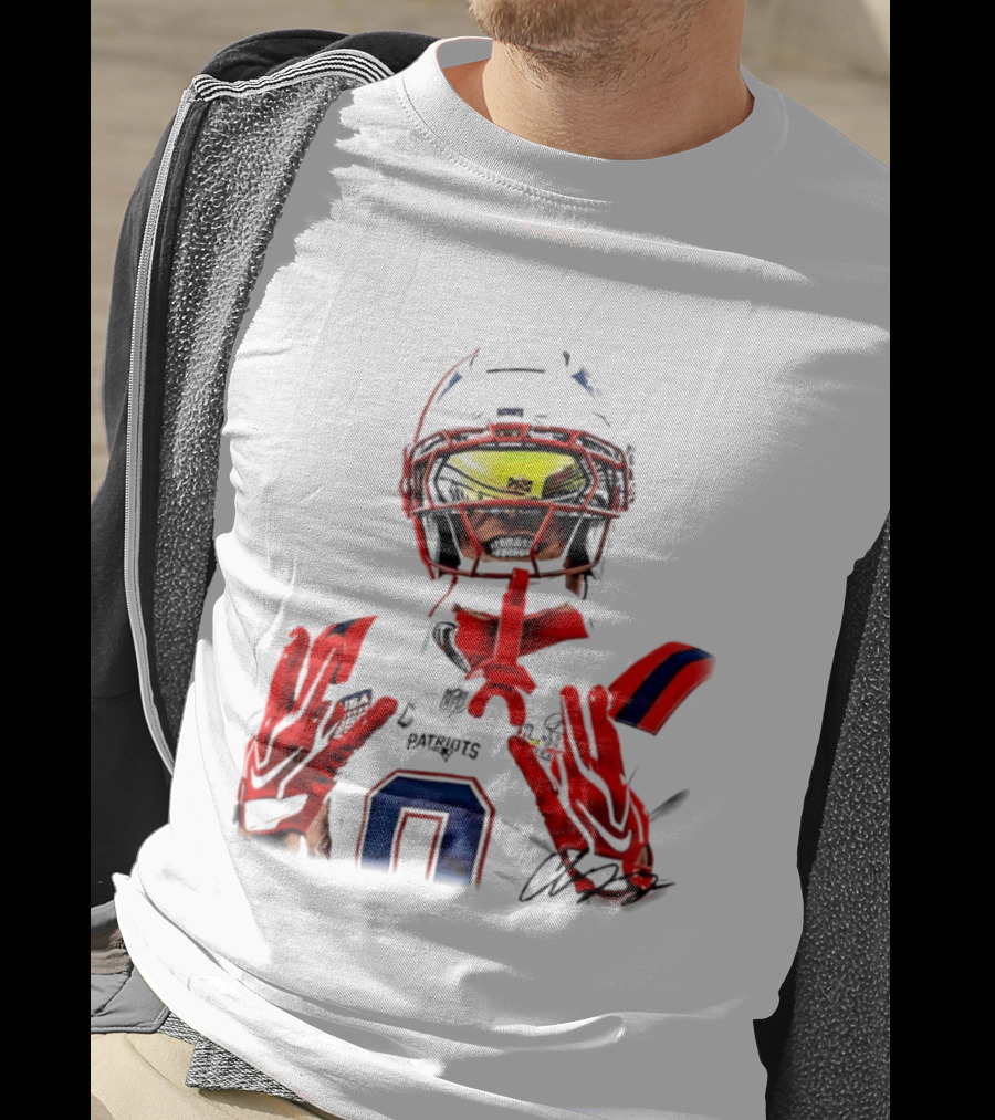 New England Patriots Christian Gonzalez Gonzo Player Number 6 T-Shirt