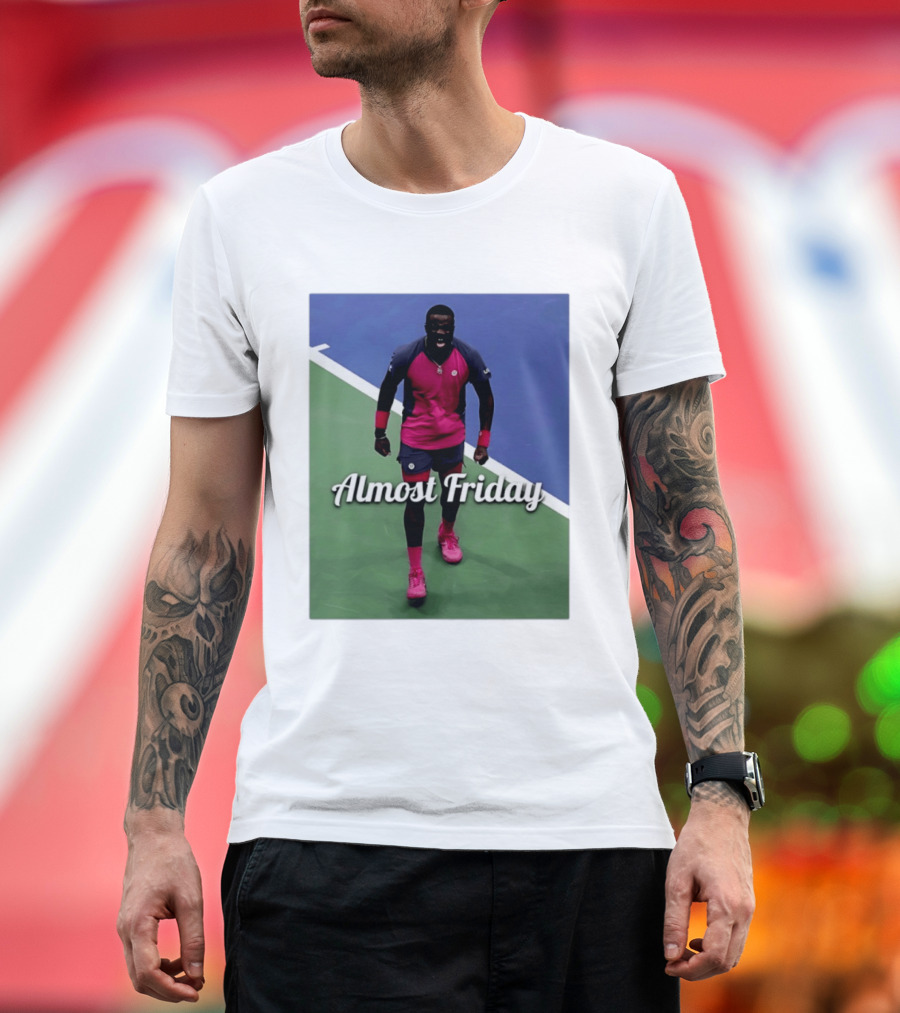 Frances Tiafoe Big FOE Almost Friday Tennis T-Shirt