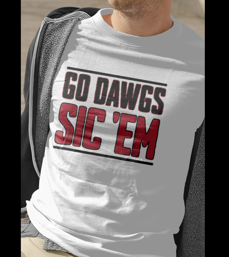 Georgia Bulldogs Go Dawgs Sic Em T-Shirt