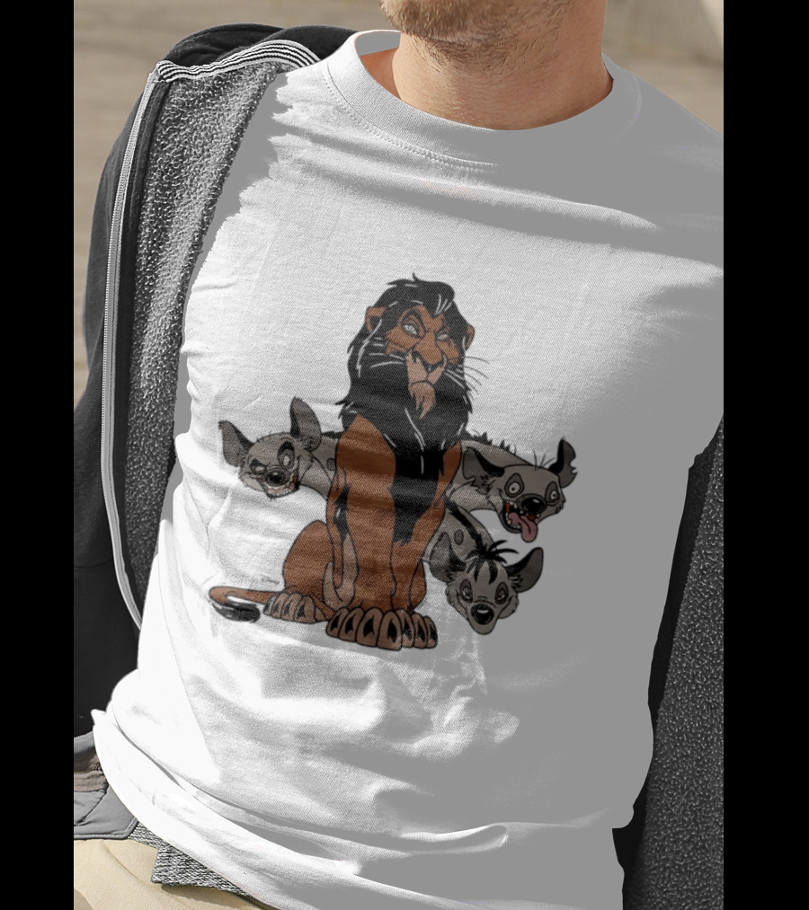 Lion King Scar And Hyenas Troupe T-Shirt