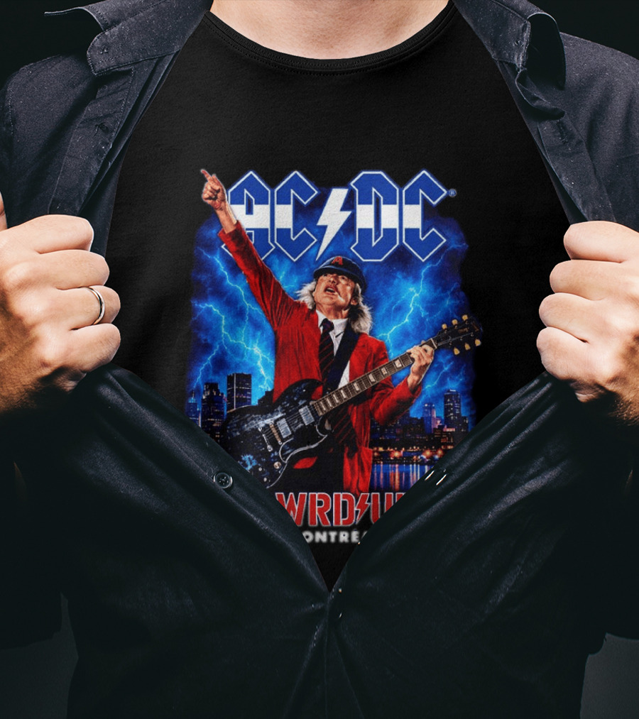ACDC PWR UP Montreal 2026 Event Live At Parc Jean Drapeau September 12 T-Shirt