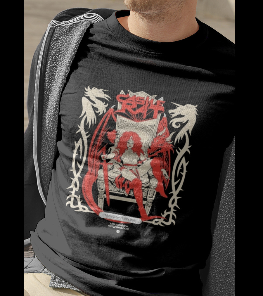 Castle Rat Red Dragon Throne Evilgreed Com New Merchandise Store T-Shirt
