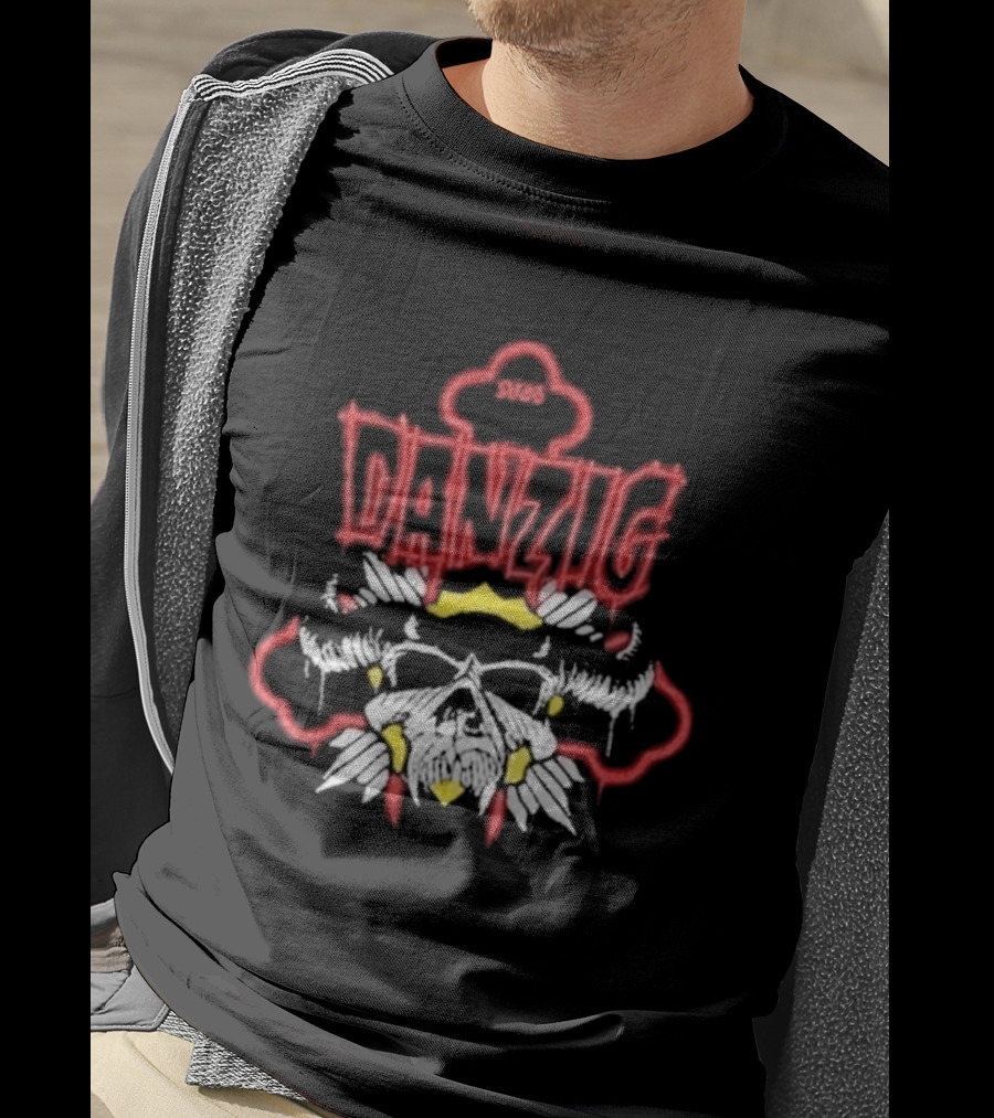 Danzig 2026 North America Tour Demon Skull T-Shirt