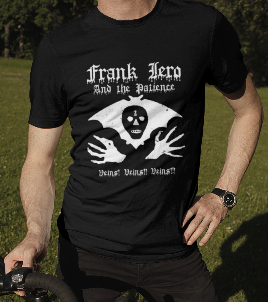 Frank Iero And The Patience Veins Veins Veins Black T-Shirt