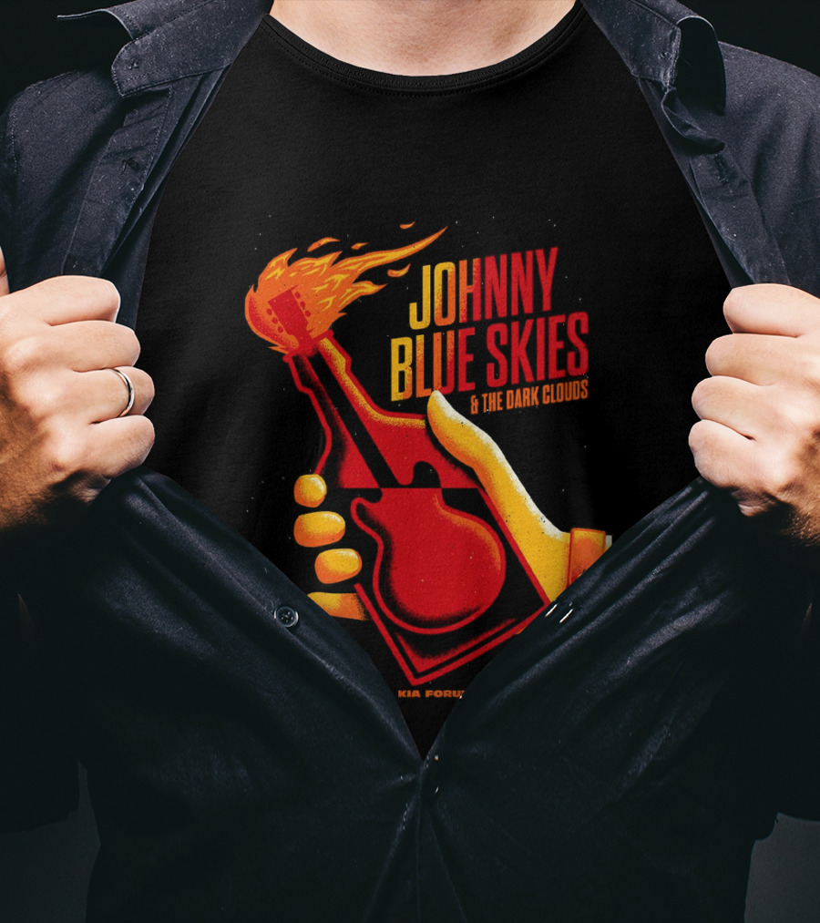 Johnny Blue Skies Inglewood CA 2026 The Dark Shadows Live At Kia Forum September 11 T-Shirt