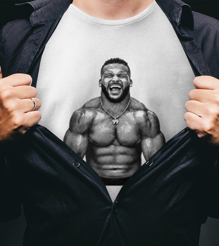 Aaron Donald Muscle Pose No Meme 99 Necklace T-Shirt