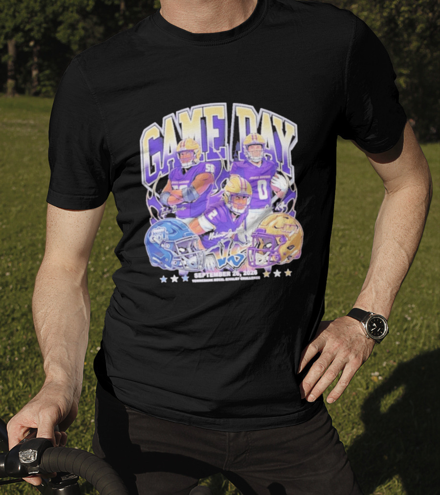 Game Day Nakian Jackson Cole Keller Tyler Brown JMU Vs ODU September 26 2026 T-Shirt