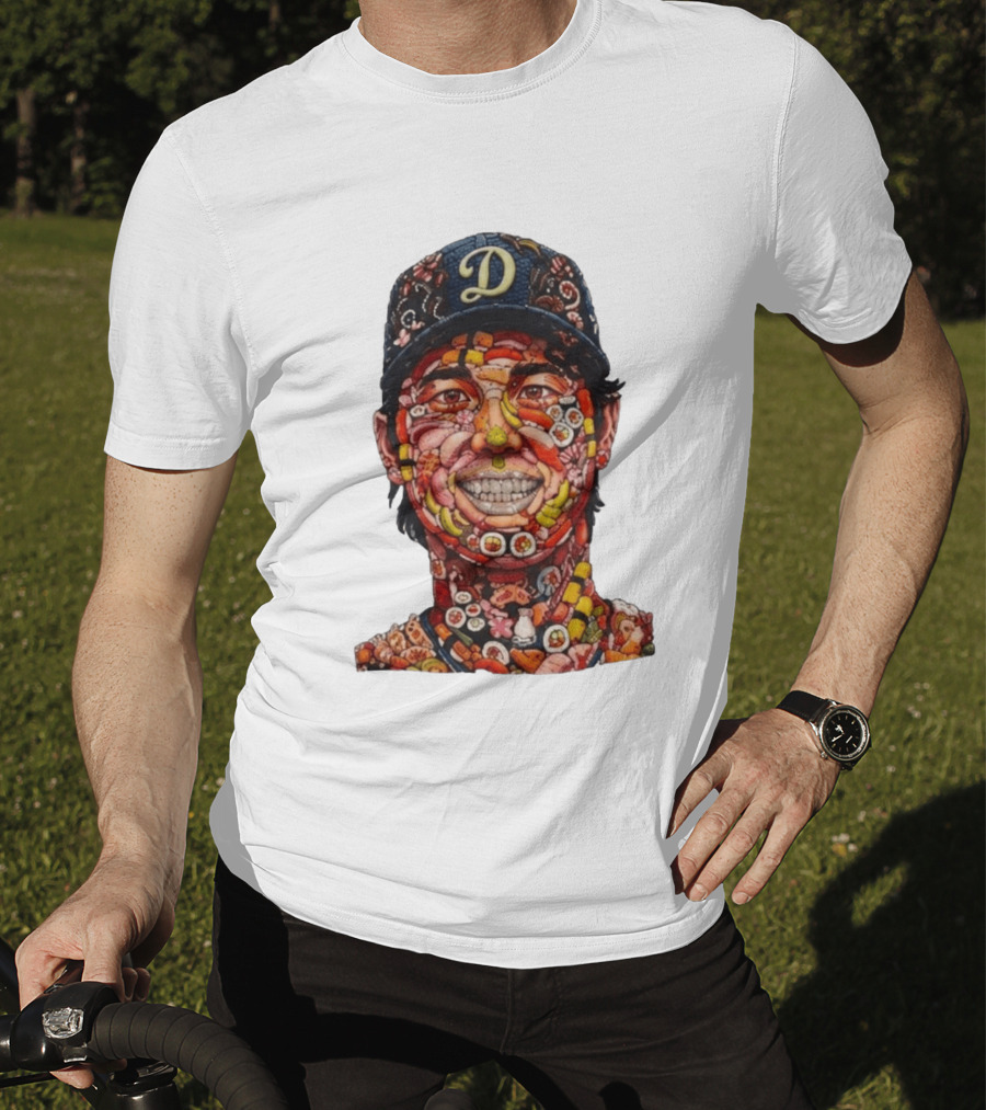 Dodgers Shohei Ohtani ZooCorp Foods Snacks T-Shirt