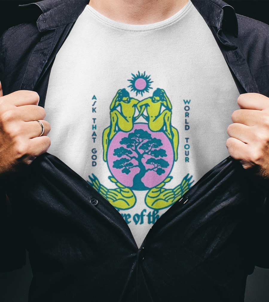 Empire Of The Sun Ask That God Hand World Tour Tree T-Shirt
