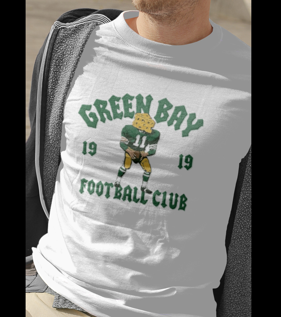 Green Bay Packers 1919 Football Club Cheesehead Player T-Shirt