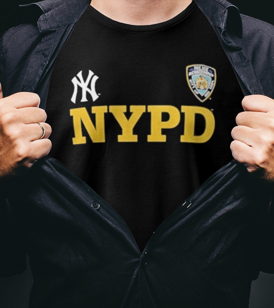 NY Yankees NYPD Honor 911 First Responders 2026 T-Shirt