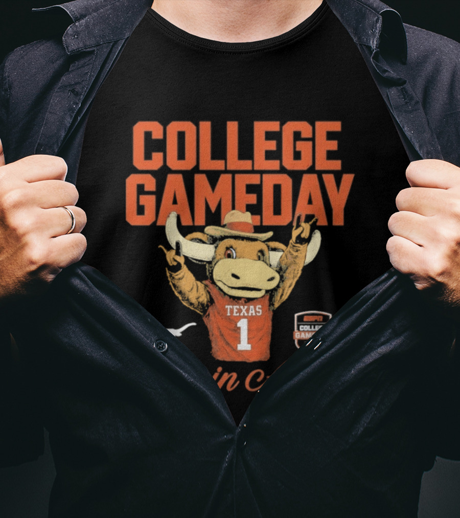 Ohio State Vs Texas ESPN College Gameday Live In Austin TX T-Shirt