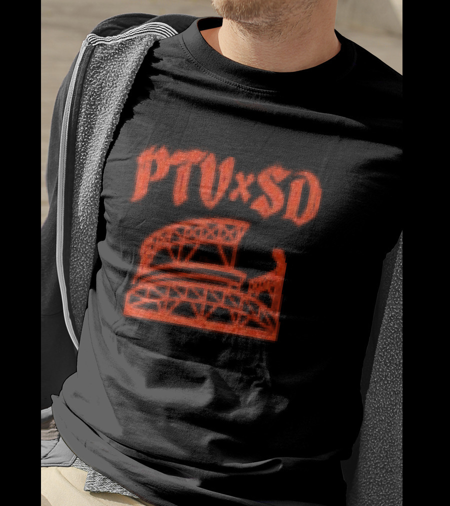 Pierce The Veil San Diego 2026 Live At Petco Park September 12 Zip Up PTVSD T-Shirt