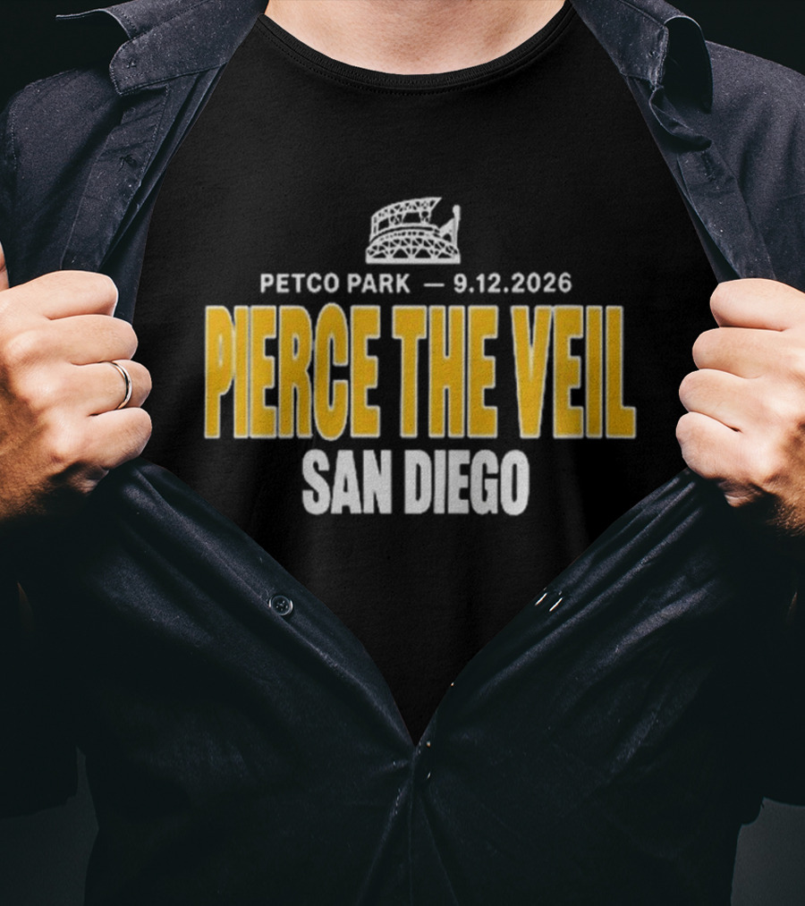 Pierce The Veil San Diego Petco Park 9.12.2026 T-Shirt