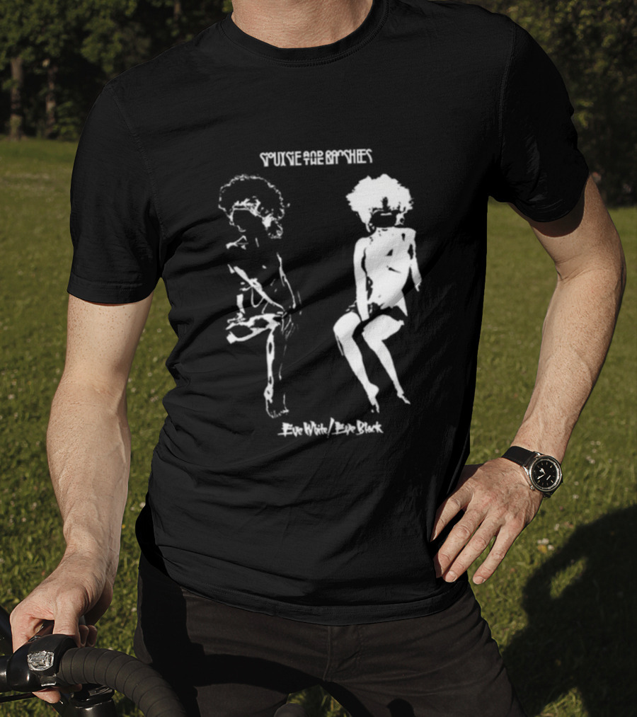 Siouxsie And The Banshees Eve White Eve Black T-Shirt