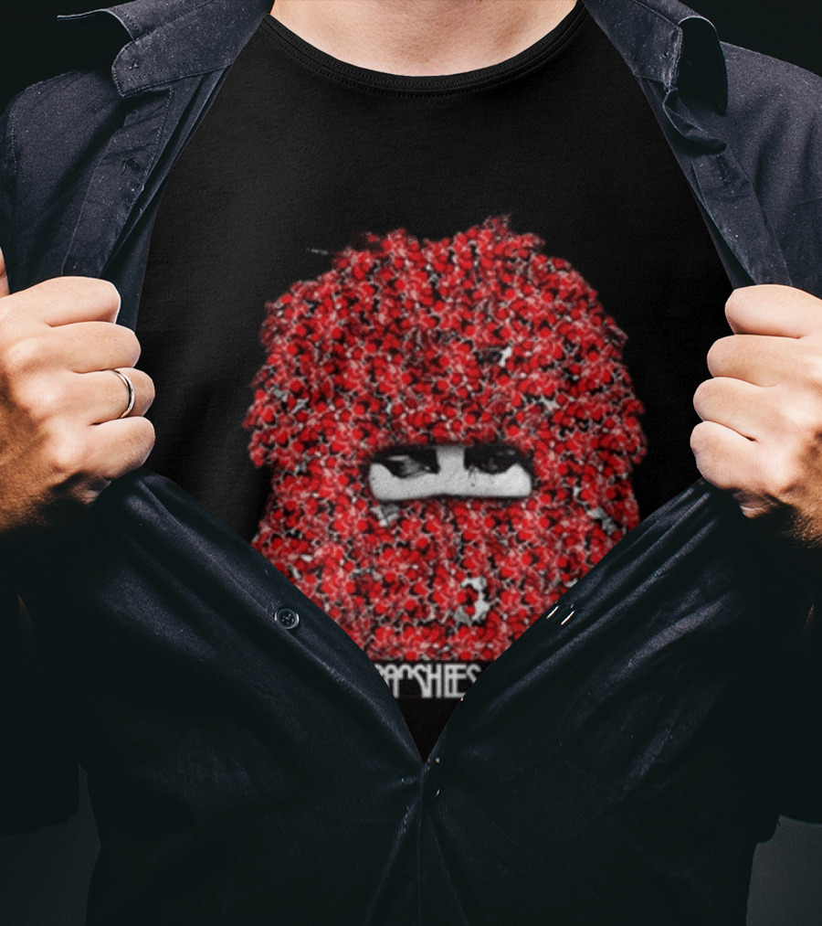 Siouxsie And The Banshees I Promise Red Floral Mask Eyes T-Shirt