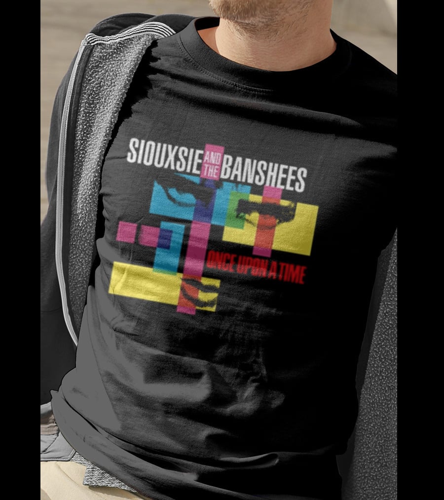 Siouxsie And The Banshees Once Upon A Time 2026 Multicolor Blocks T-Shirt