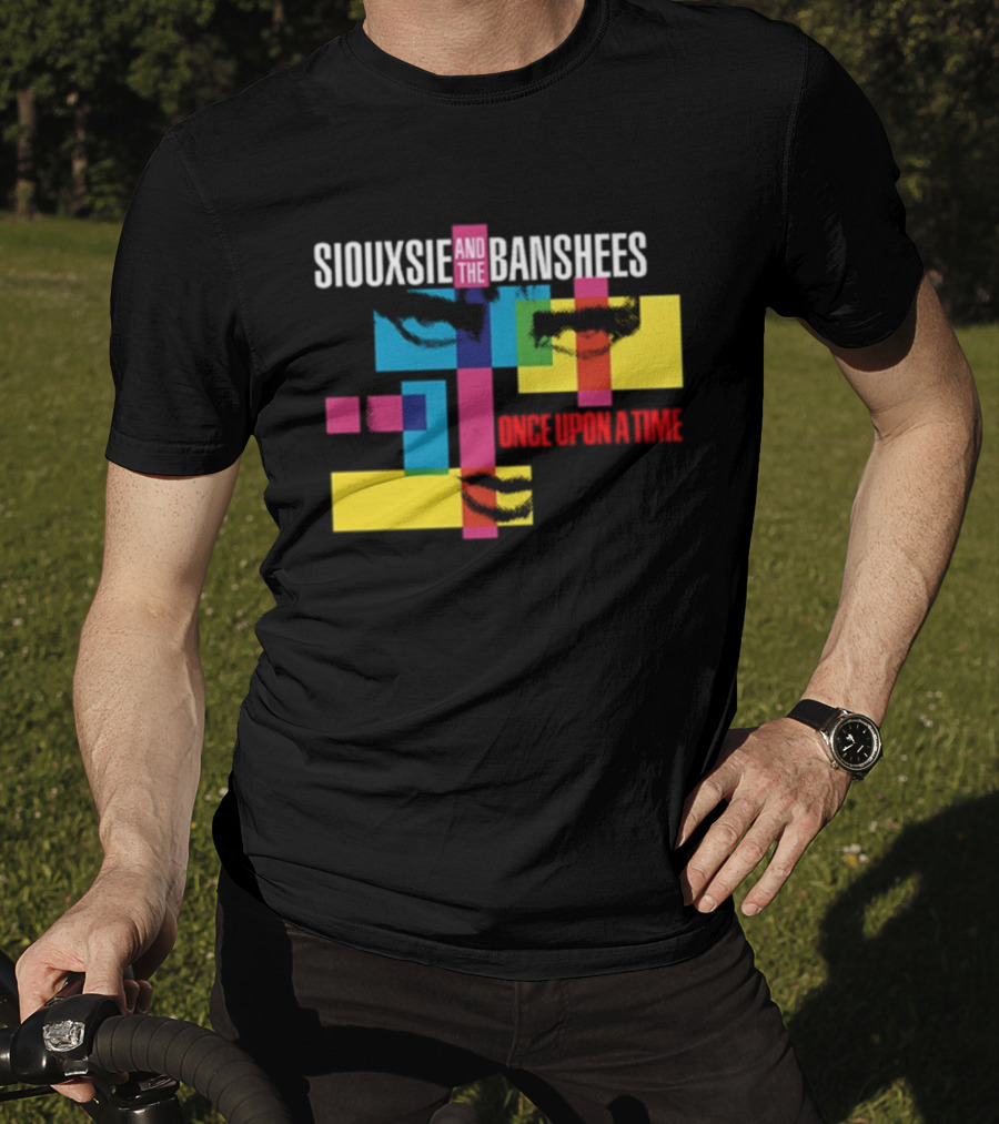 Siouxsie And The Banshees Once Upon A Time 2026 Multicolor Blocks T-Shirt
