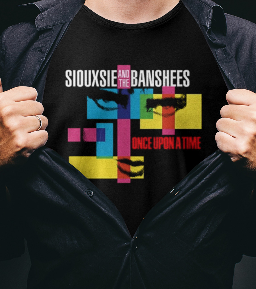 Siouxsie And The Banshees Once Upon A Time 2026 Multicolor Blocks T-Shirt