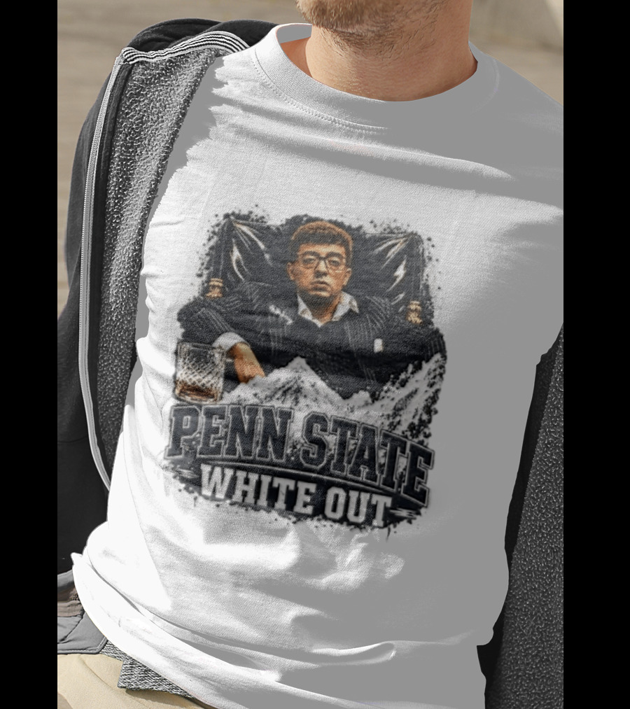 Penn State White Out Man In Suit Nittany Lions T-Shirt