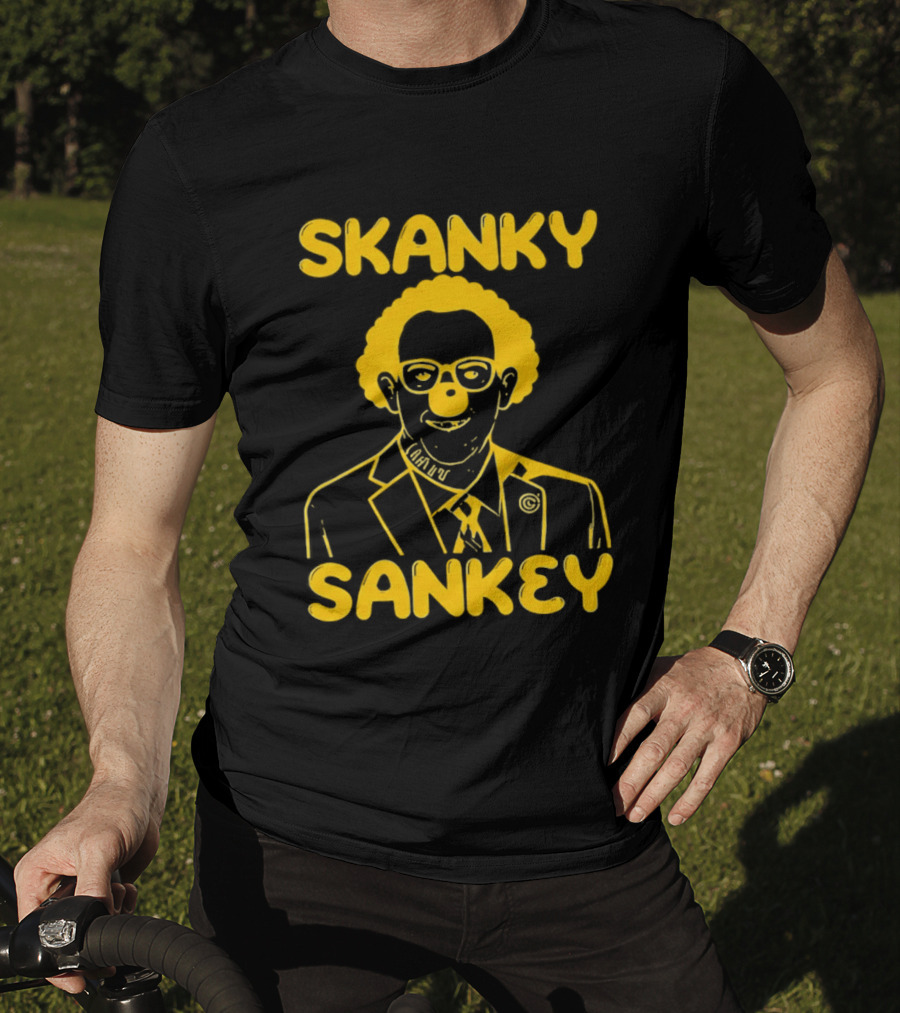 Skanky Sankey LSU Basketball Fan Joke T-Shirt