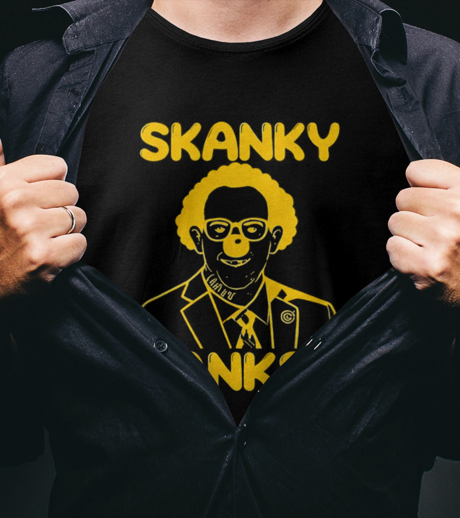 Skanky Sankey LSU Basketball Fan Joke T-Shirt