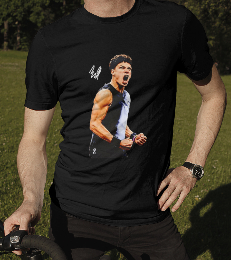 Ben Shelton Shock The World Tennis Player On Athletic Performance Motivation T-Shirt