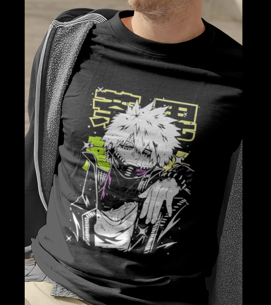Dabi Blue Flame My Hero Academia Anime T-Shirt