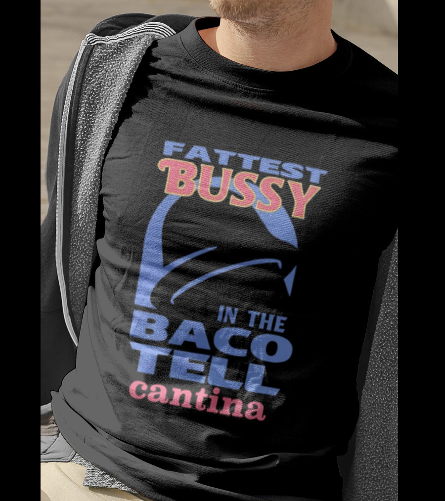 Fattest Bussy In The Baco Tell Cantina Star Helmet T-Shirt