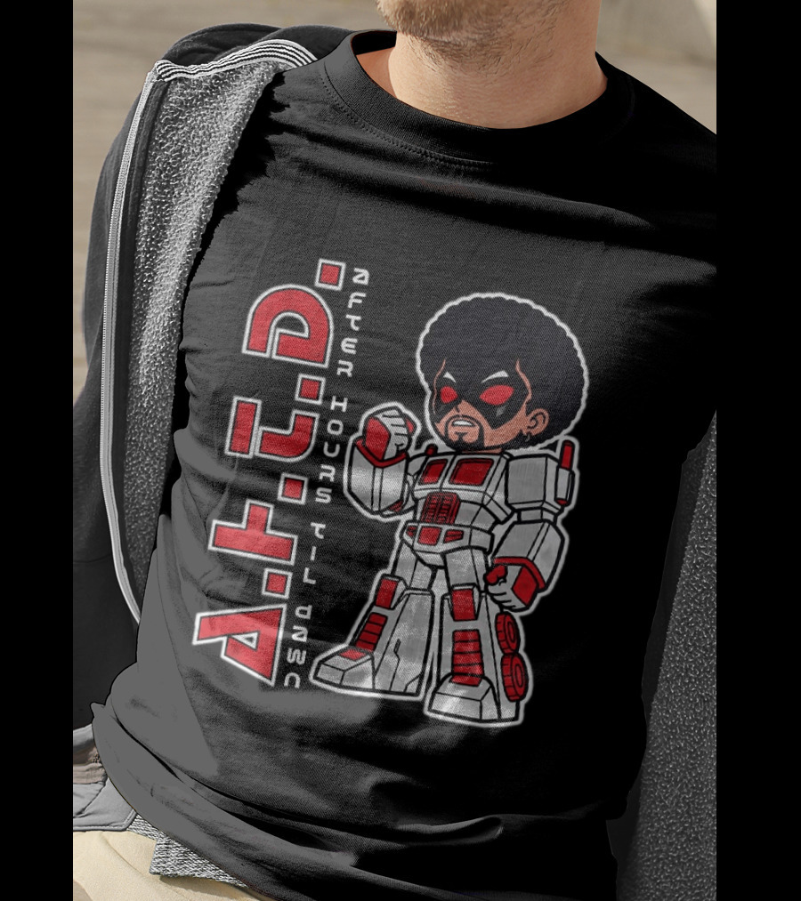 The Weeknd A.F.T.D. After Hours Til Dawn 2026 Asia Tour Tokyo Japan Gundam Pop Up T-Shirt