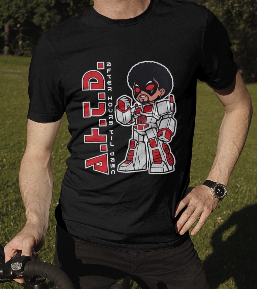 The Weeknd A.F.T.D. After Hours Til Dawn 2026 Asia Tour Tokyo Japan Gundam Pop Up T-Shirt