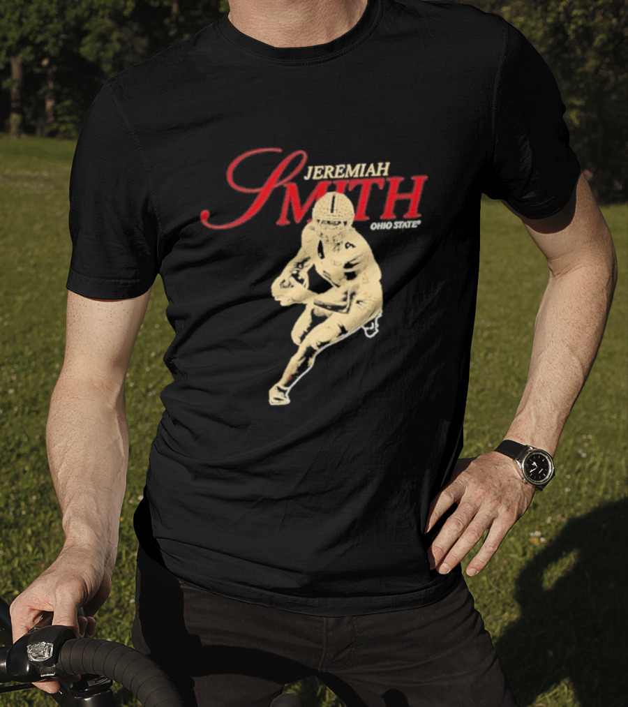 Jeremiah Smith Ohio State Buckeyes Football Athlete T-Shirt