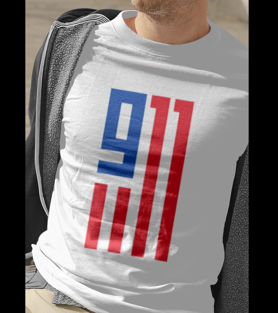 9/11 American Flag USA Patriotic September 11 T-Shirt