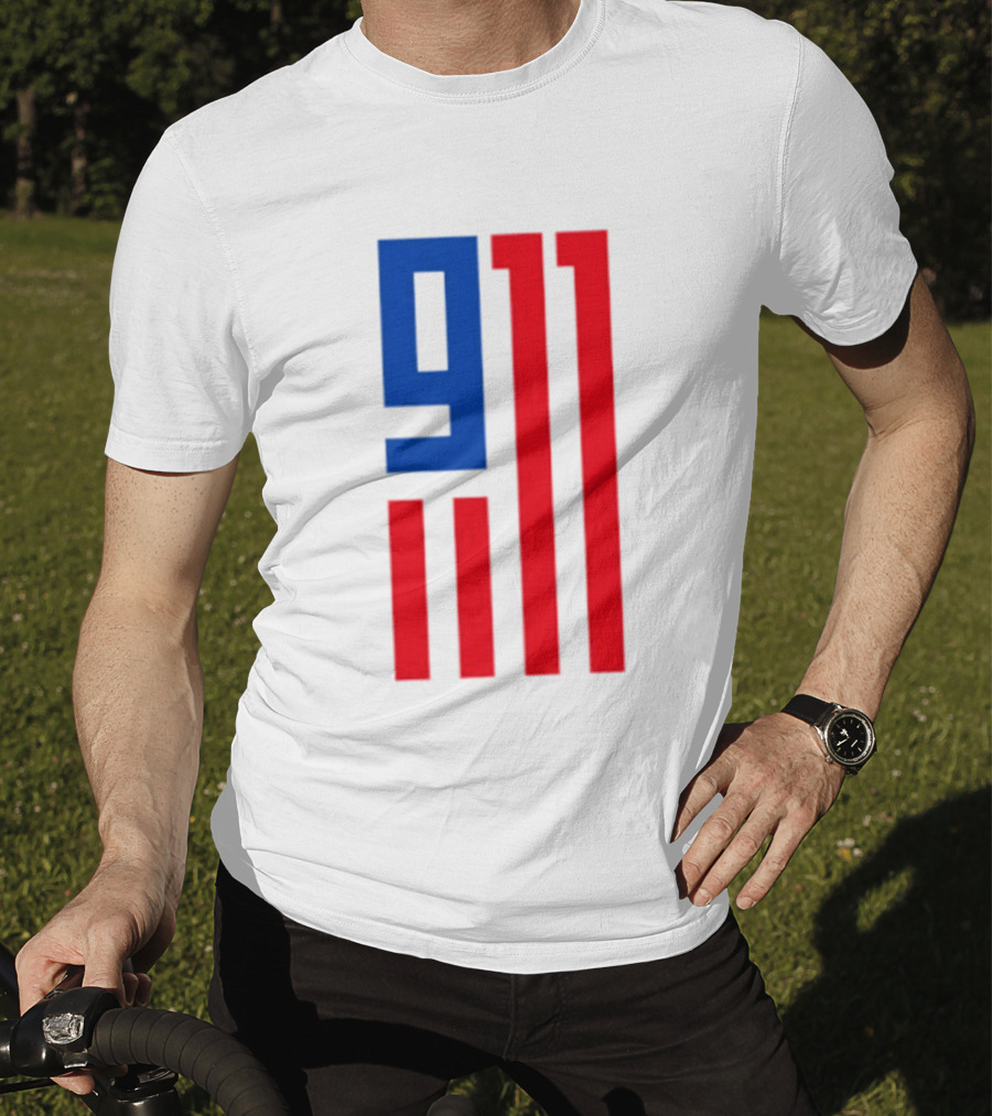 9/11 American Flag USA Patriotic September 11 T-Shirt
