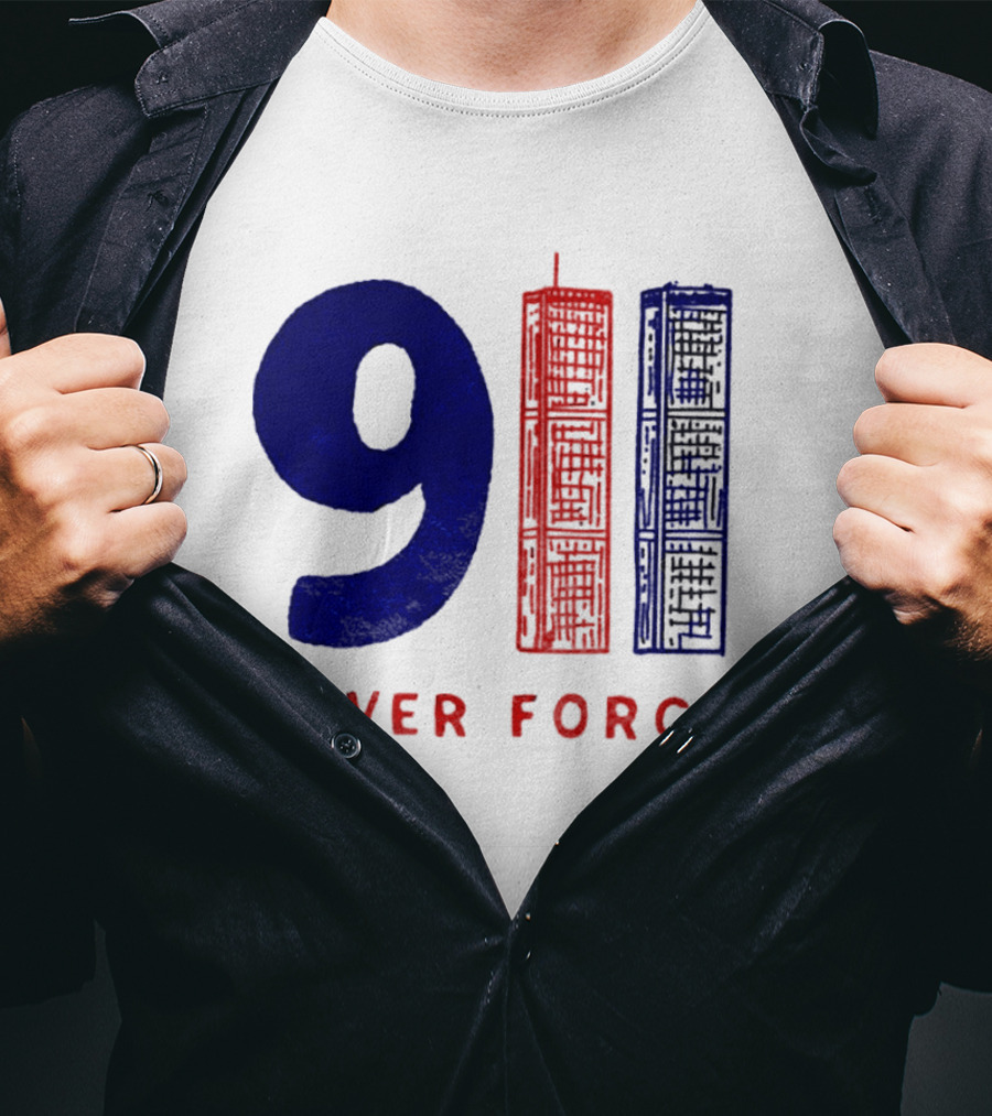 9/11 Never Forget Twin Towers American Patriotism T-Shirt