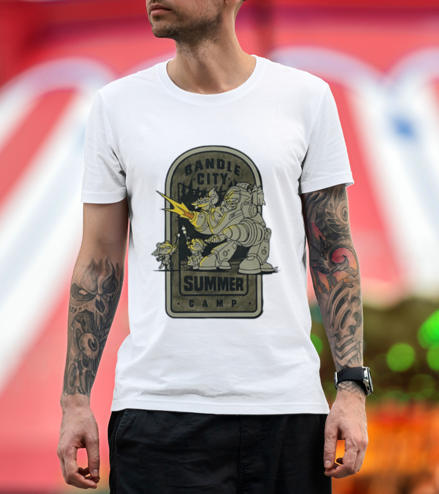 Bandle City Summer Camp League Of Legends Character Battle Scene T-Shirt