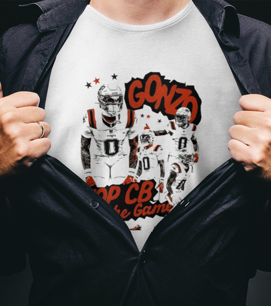 Gonzo Top CB In The Game New England Patriots T-Shirt