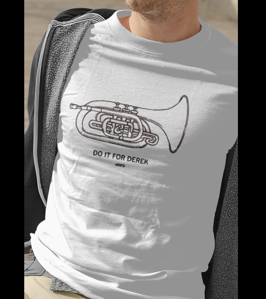 Do It For Derek DIFD French Horn T-Shirt