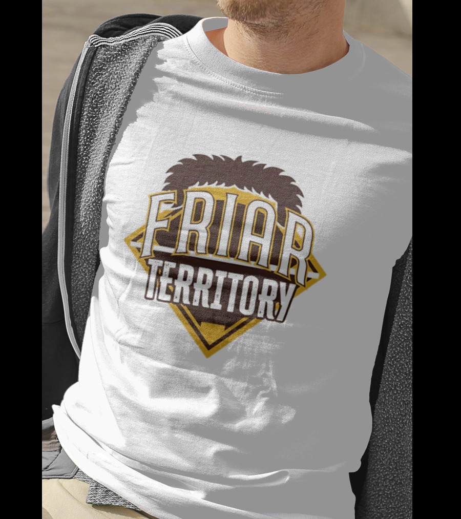 San Diego Padres Friar Territory Baseball Team T-Shirt