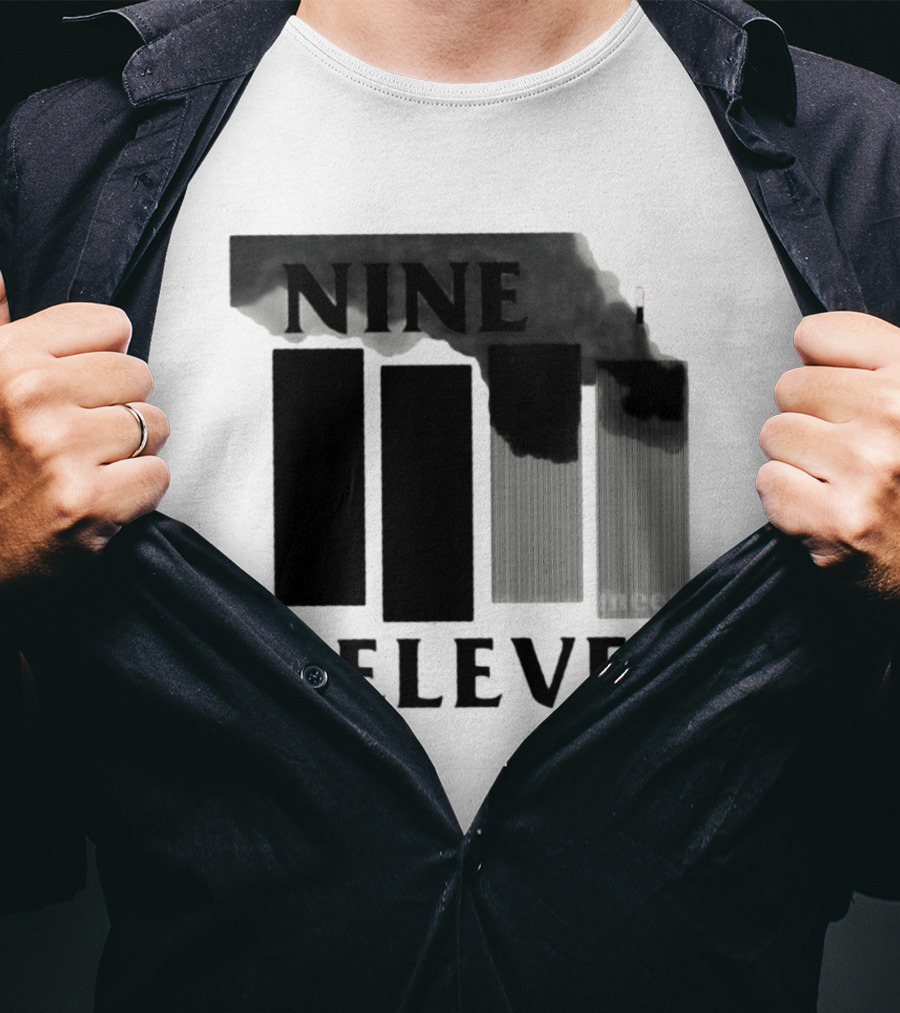 Nine Eleven Meep 9 11 Meme Dark Humor Towers Smoke T-Shirt