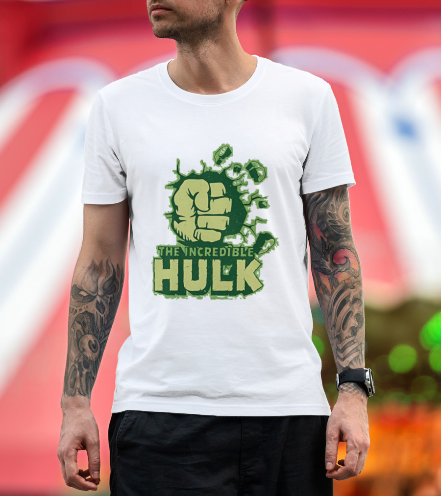 The Incredible Hulk Fist Smash Tunicart T-Shirt