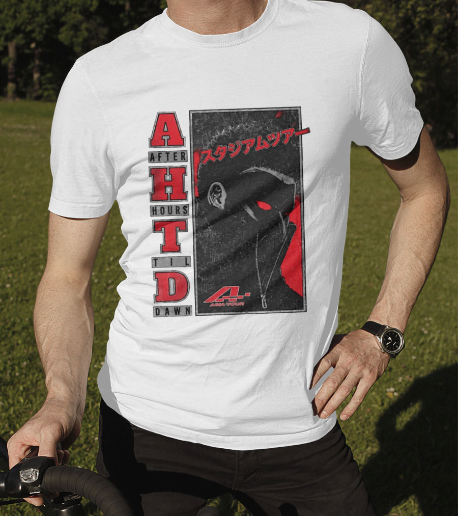 The Weeknd After Hours Til Dawn 2026 Asia Tour Tokyo Japan Pop Up Anime A Asia Tour T-Shirt